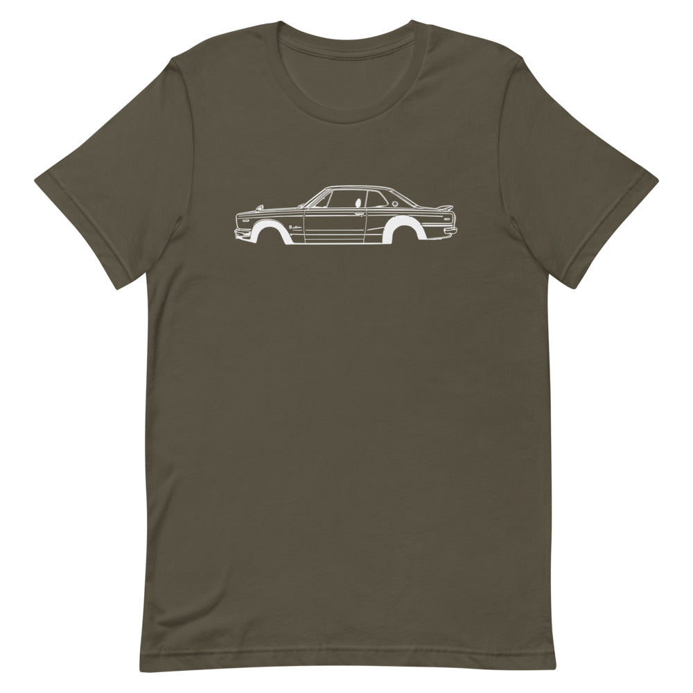 T-shirt Homme Manches Courtes Nissan Skyline 2000 GT-R mk1