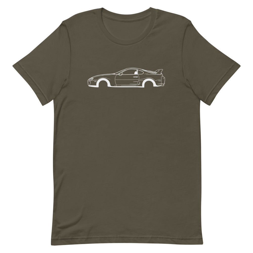 T-shirt Homme Manches Courtes Toyota Supra mk4