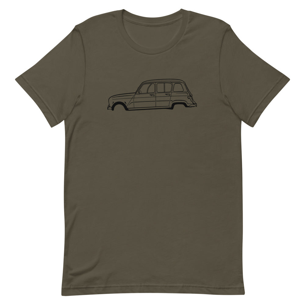T-shirt Homme Manches Courtes Renault 4L