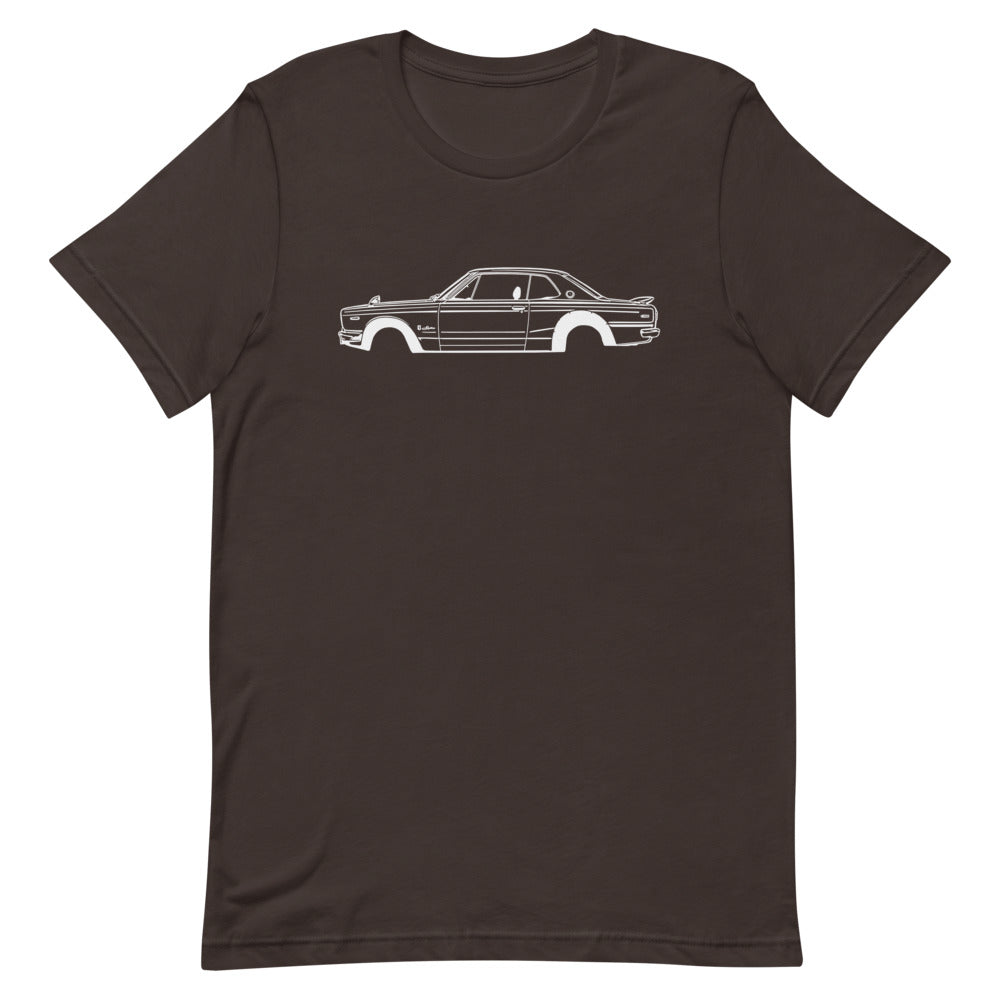 T-shirt Homme Manches Courtes Nissan Skyline 2000 GT-R mk1