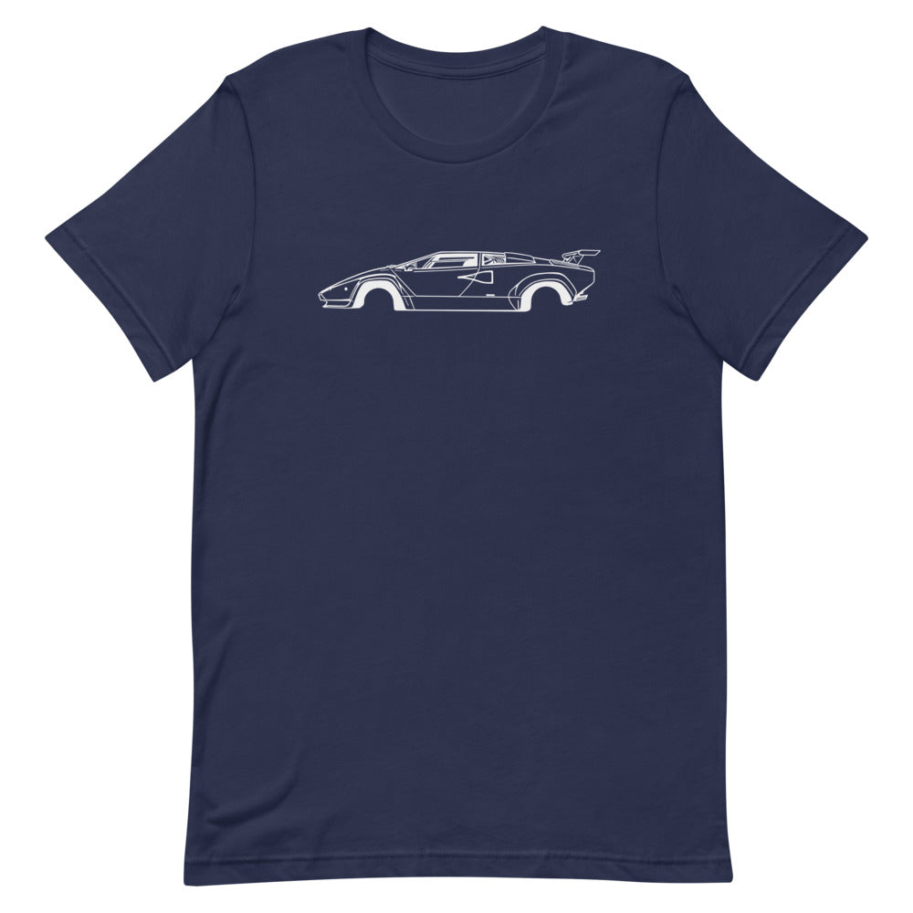 T-shirt Homme Manches Courtes Lamborghini Countach