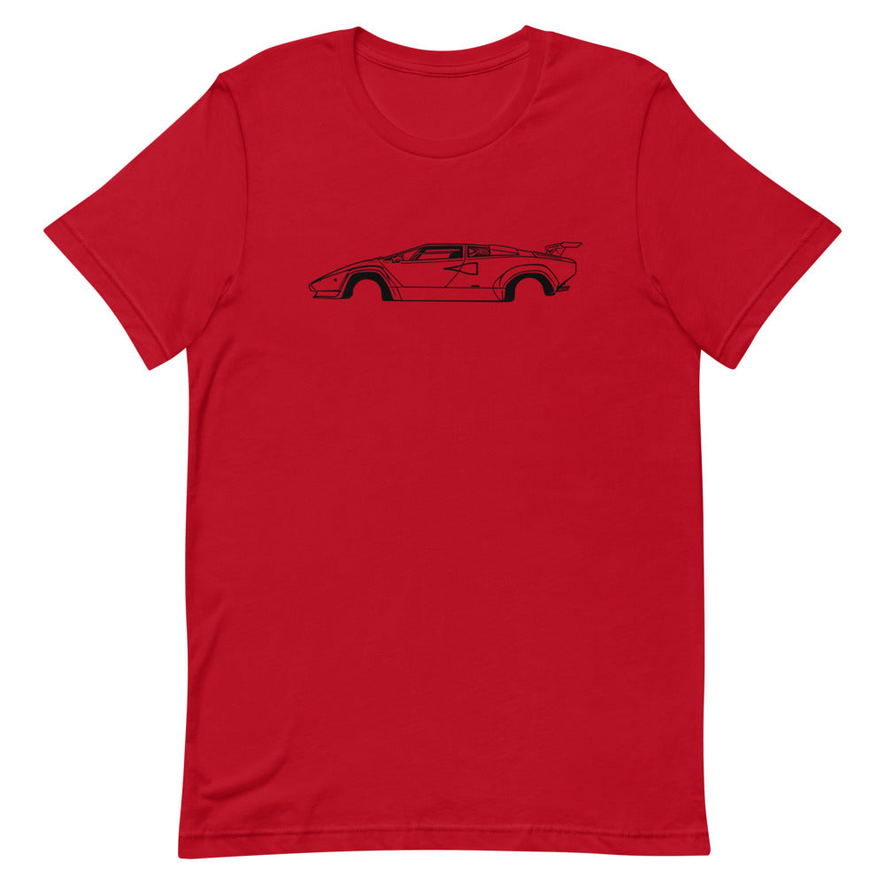 T-shirt Homme Manches Courtes Lamborghini Countach