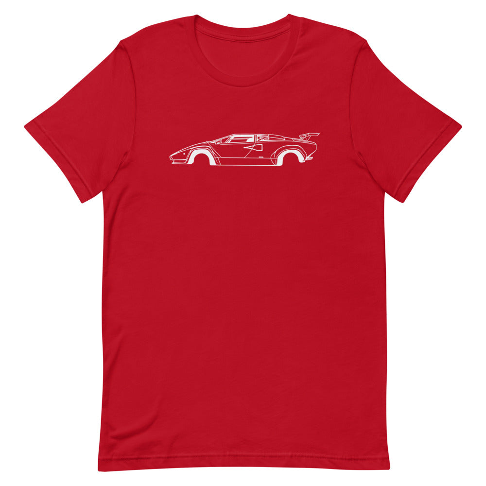 Lamborghini countach 2024 t shirt