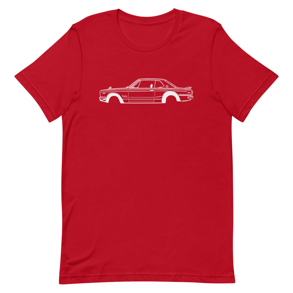 T-shirt Homme Manches Courtes Nissan Skyline 2000 GT-R mk1