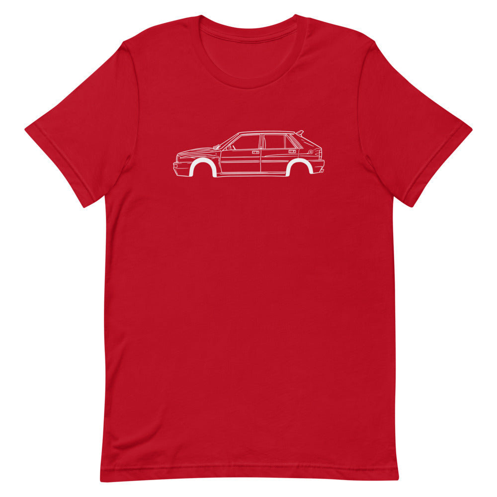 T-shirt Homme Manches Courtes Lancia Delta Integrale