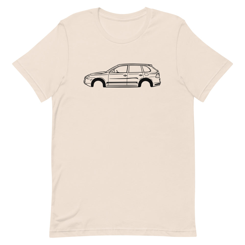 T-shirt Homme Manches Courtes Porsche Cayenne mk1