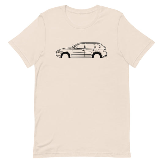 T-shirt Homme Manches Courtes Porsche Cayenne mk1