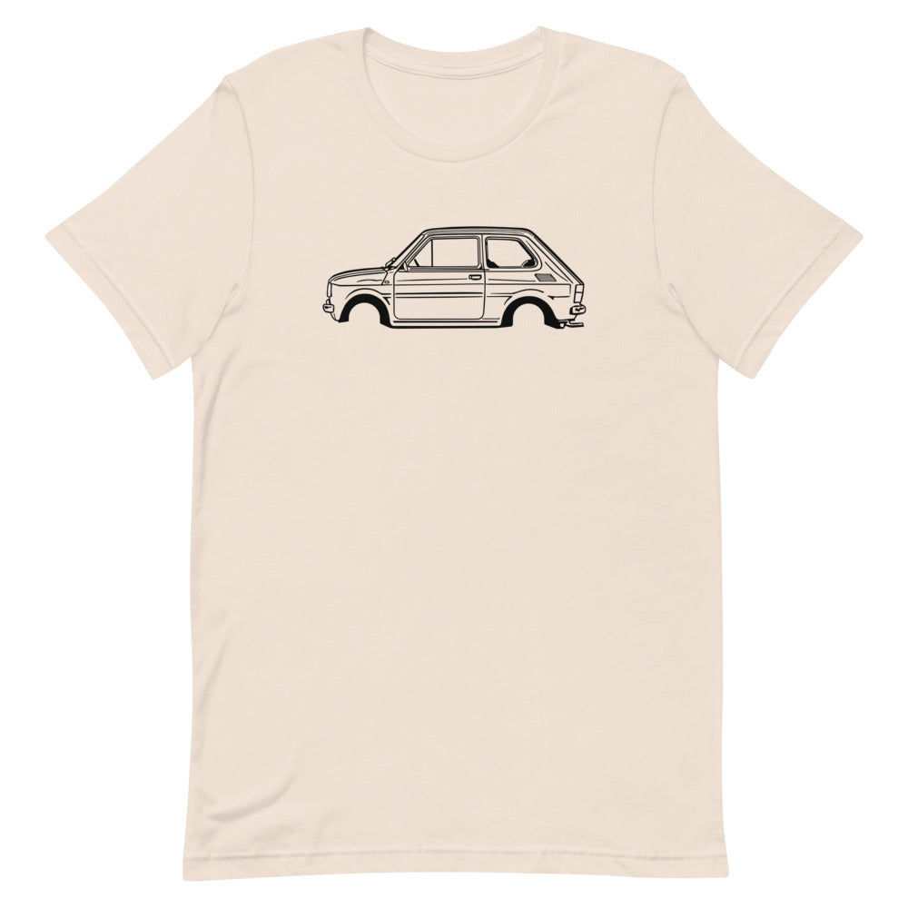 T-shirt Homme Manches Courtes Fiat 126