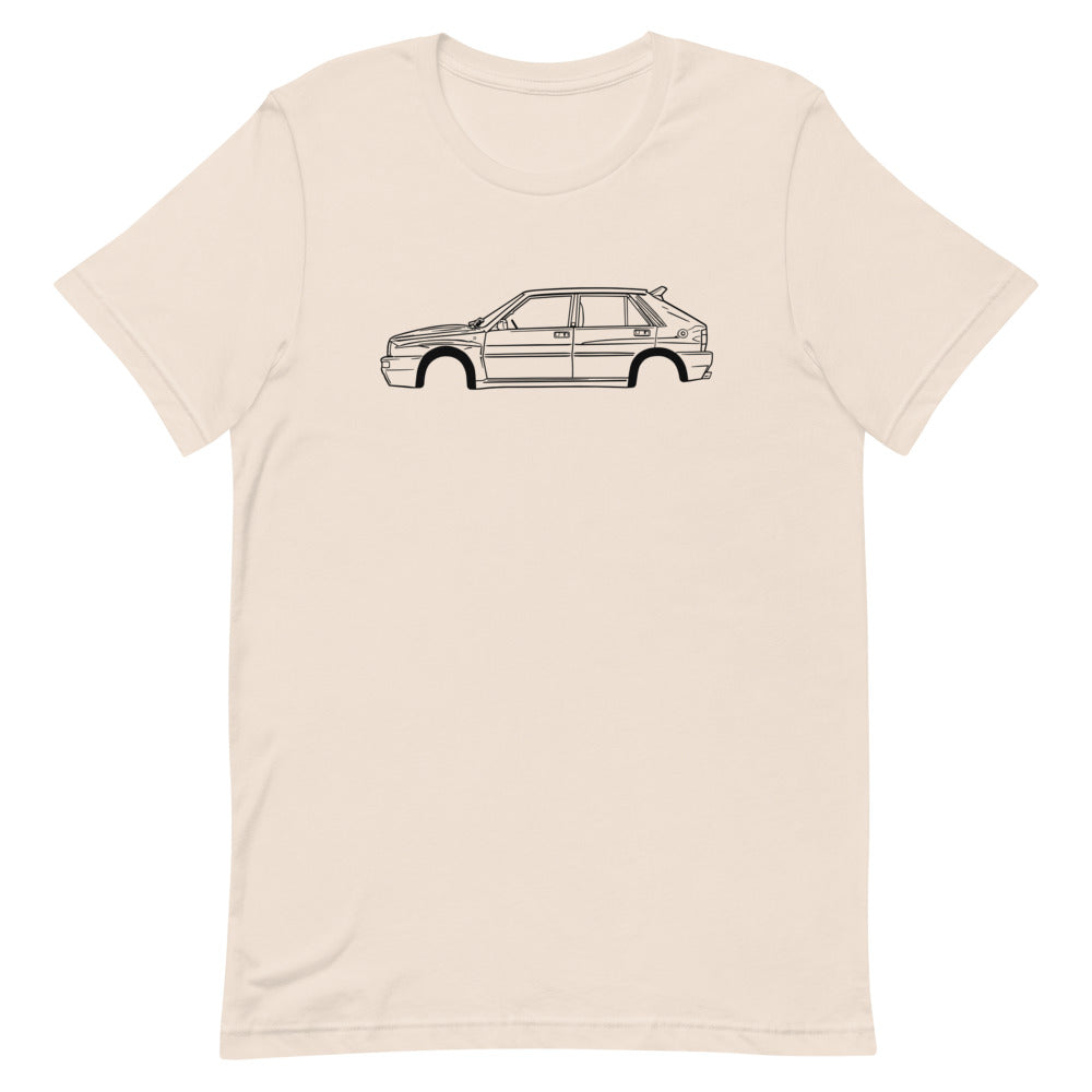 T-shirt Homme Manches Courtes Lancia Delta Integrale