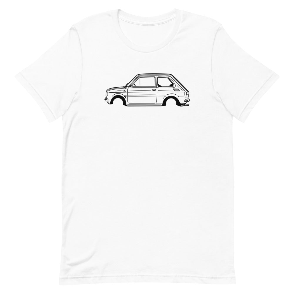 T-shirt Homme Manches Courtes Fiat 126