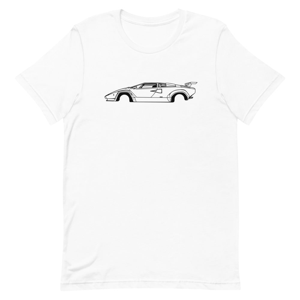 T-shirt Homme Manches Courtes Lamborghini Countach