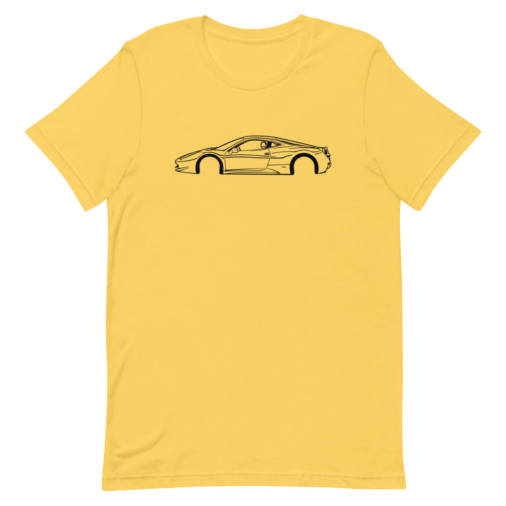 Ferrari 458 Italia Men's Short Sleeve T-Shirt