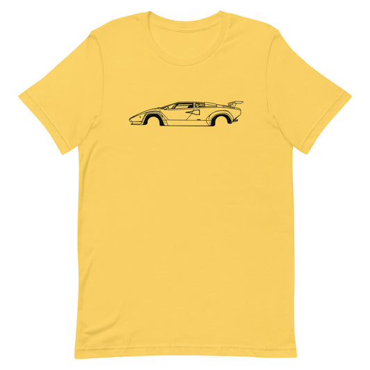T-shirt Homme Manches Courtes Lamborghini Countach