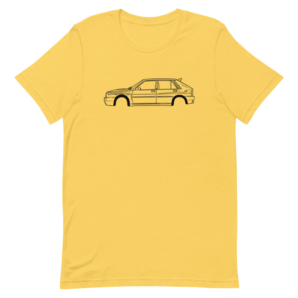 T-shirt Homme Manches Courtes Lancia Delta Integrale
