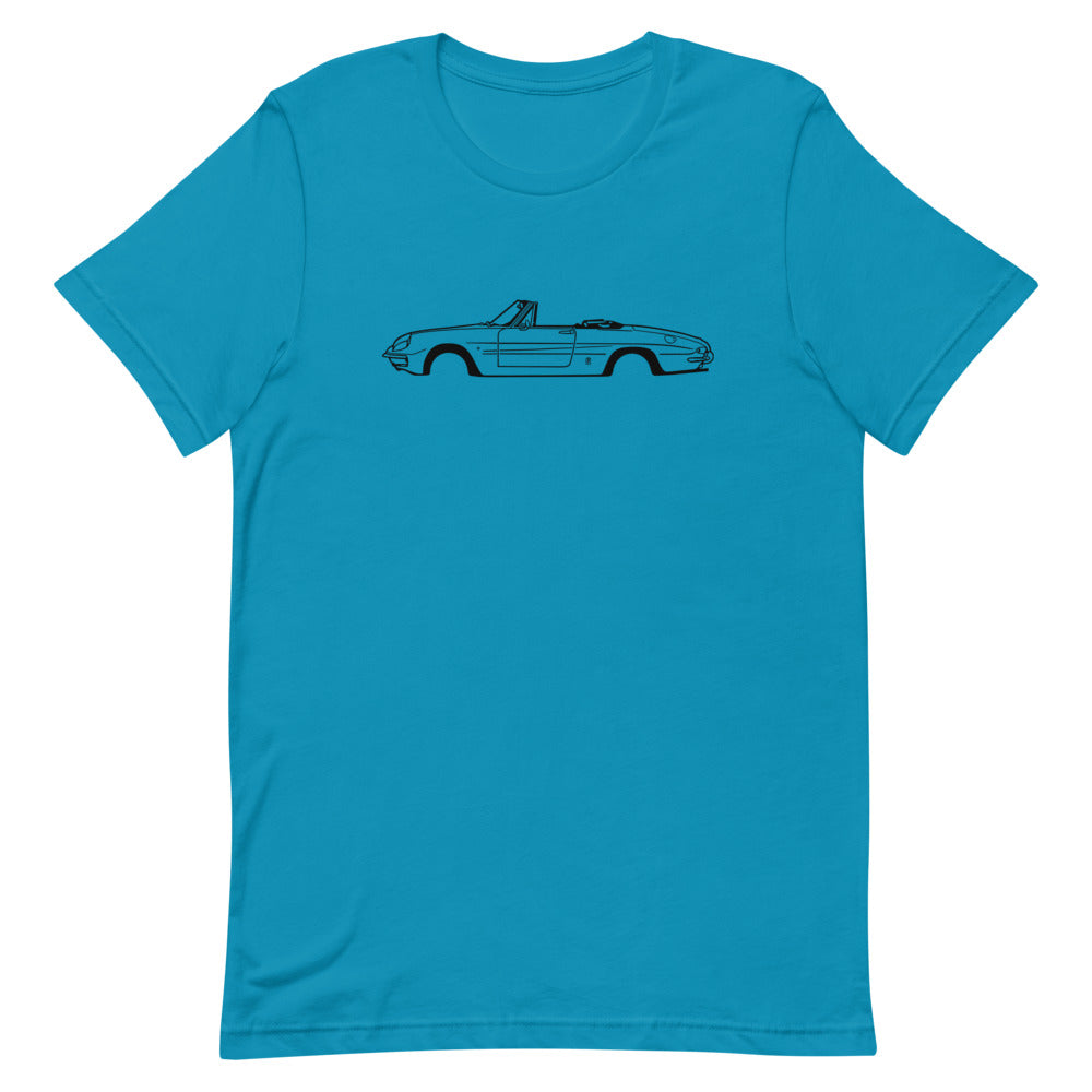 T-shirt Homme Manches Courtes Alfa Romeo Spider Duetto