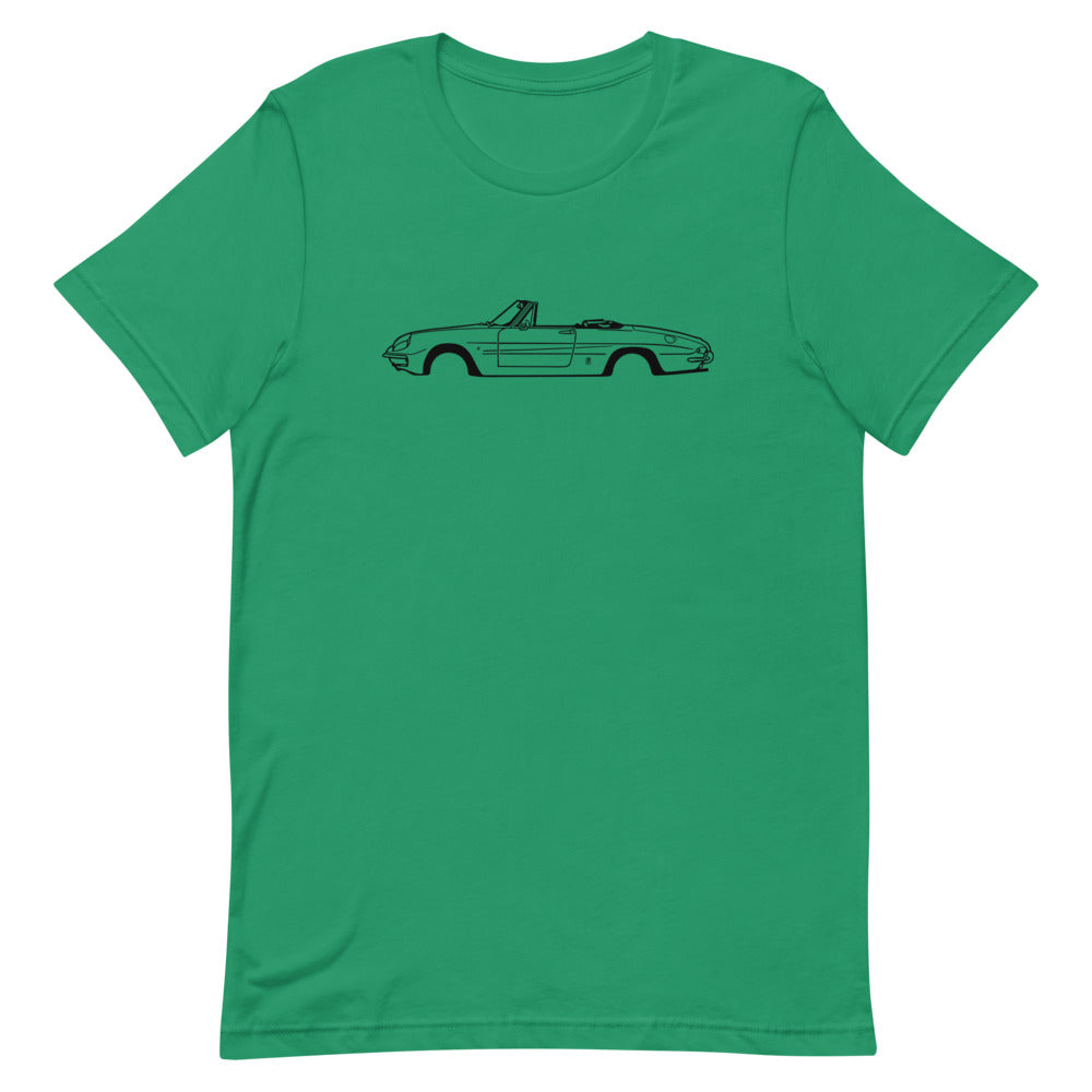 T-shirt Homme Manches Courtes Alfa Romeo Spider Duetto