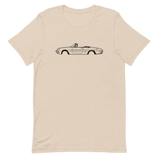T-shirt Homme Manches Courtes Alfa Romeo Spider Duetto