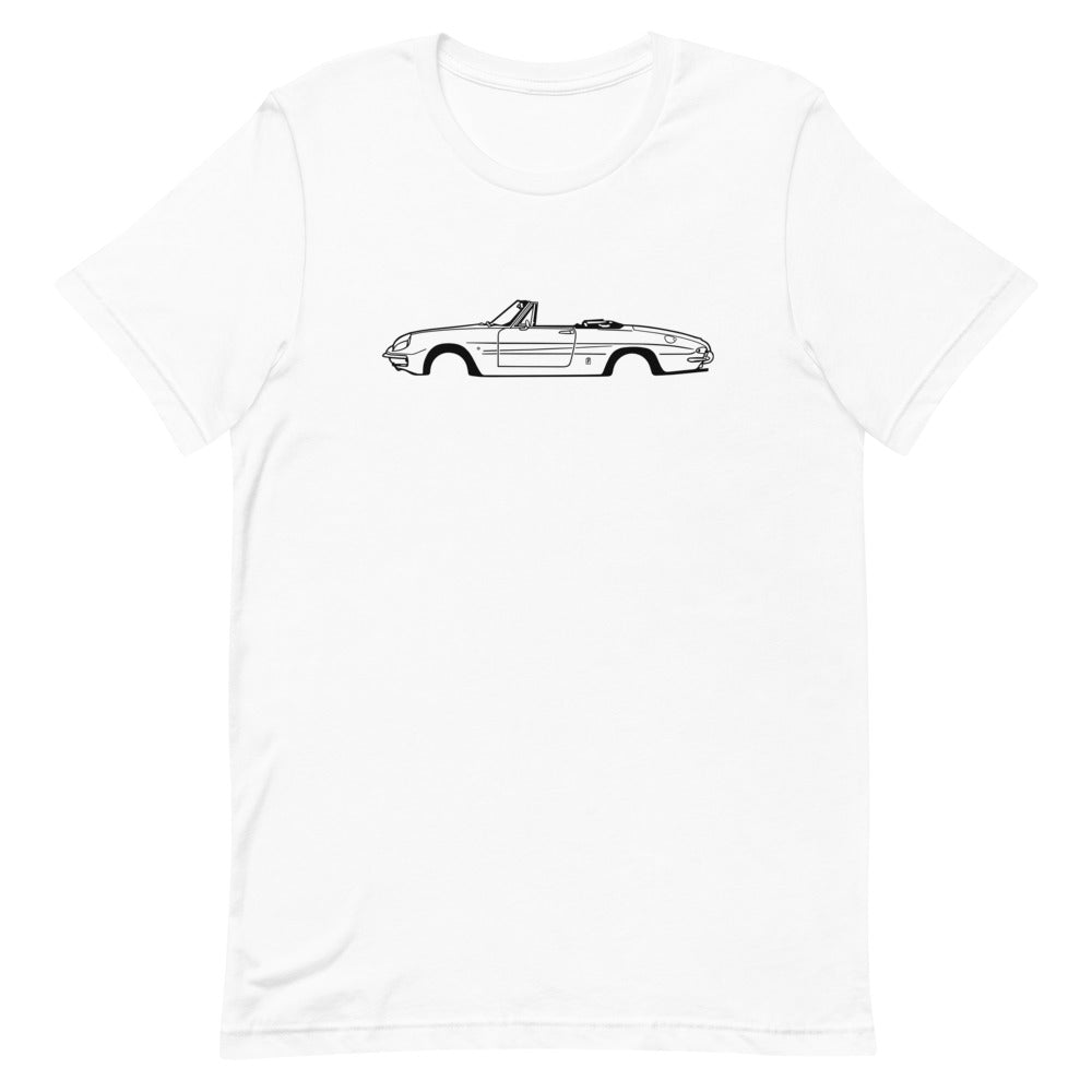 T-shirt Homme Manches Courtes Alfa Romeo Spider Duetto