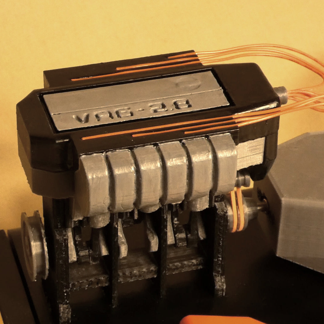 Moteur VW VR6 (STL)