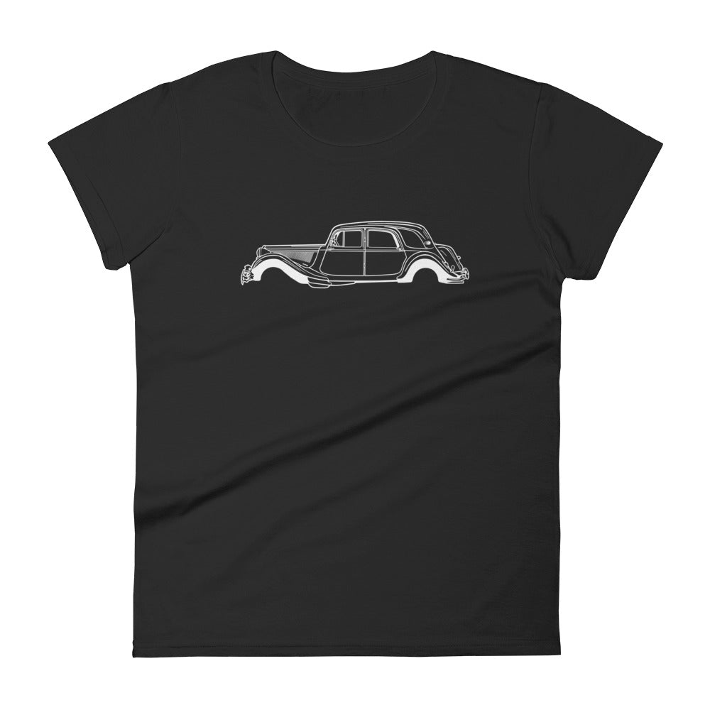 Citroën Traction Avant Women's Short Sleeve T-shirt