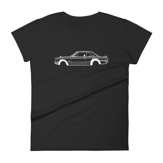 Nissan Skyline 2000 GT-R mk1 Women's Short Sleeve T-Shirt