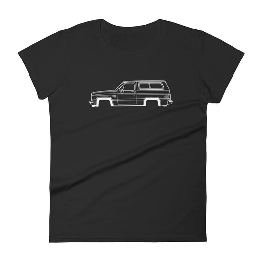 T-shirt femme Manches Courtes Chevrolet K5 Blazer mk2