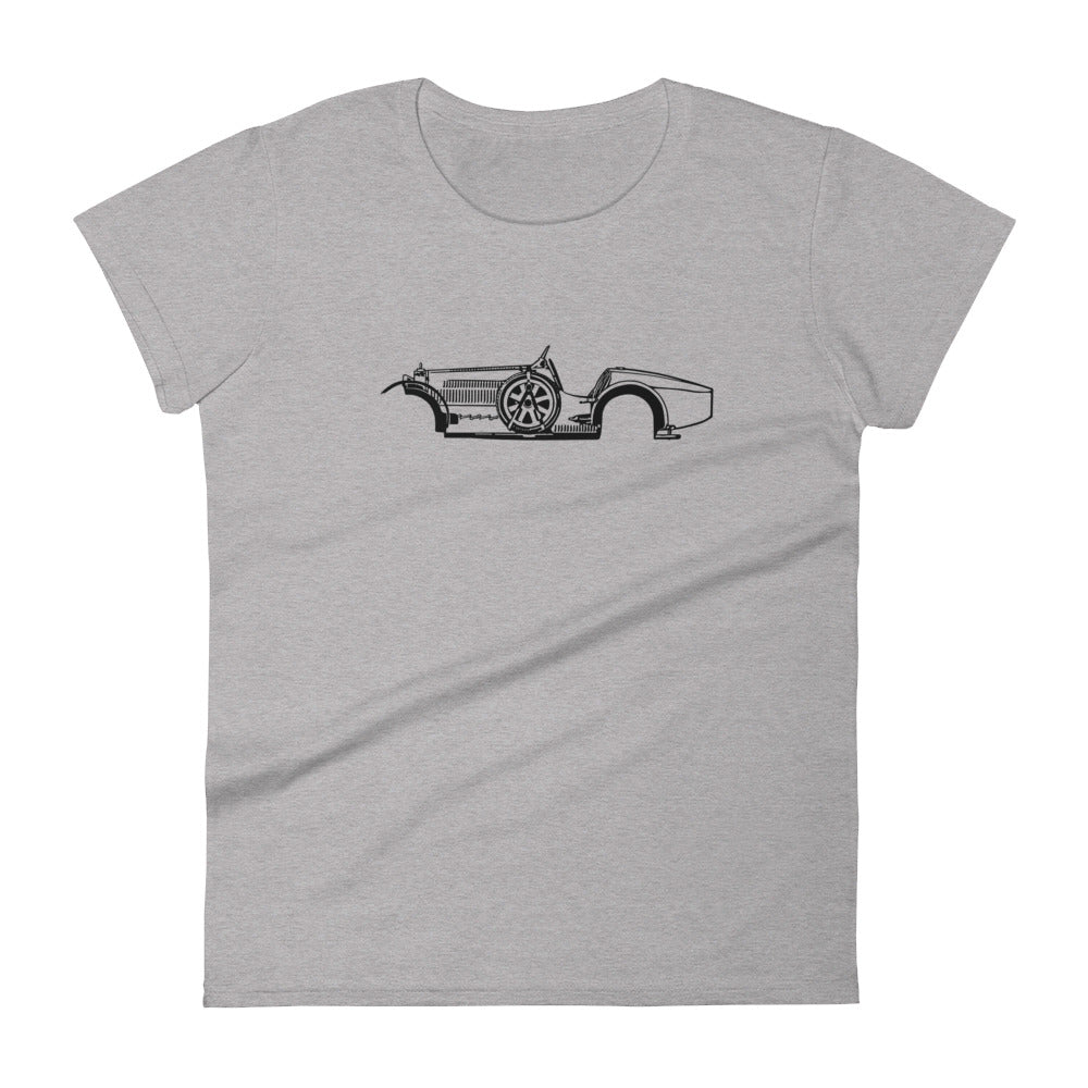 Bugatti Type 35 Women's Short Sleeve T-shirt