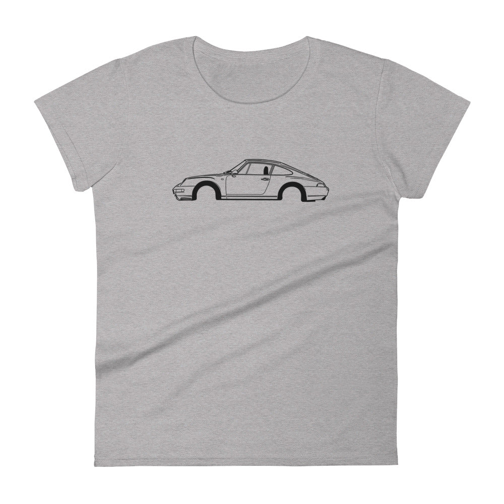 T-shirt femme Manches Courtes Porsche 911 993