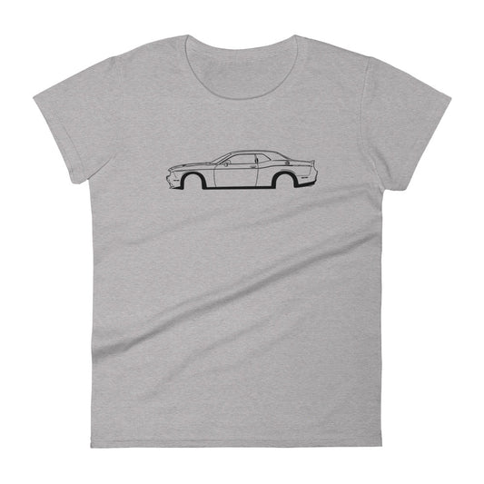 T-shirt femme Manches Courtes Dodge Challenger mk3