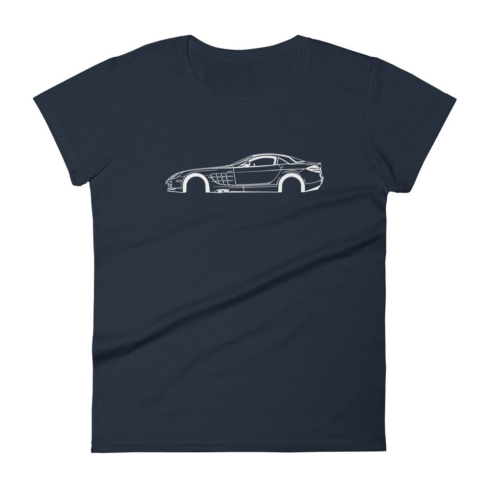 T-shirt femme Manches Courtes Mercedes SLR McLaren