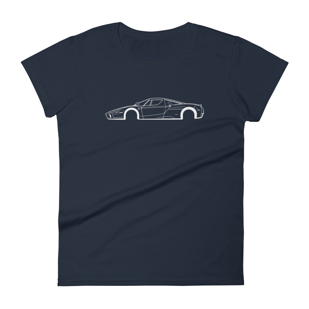 T-shirt femme Manches Courtes Ferrari Enzo