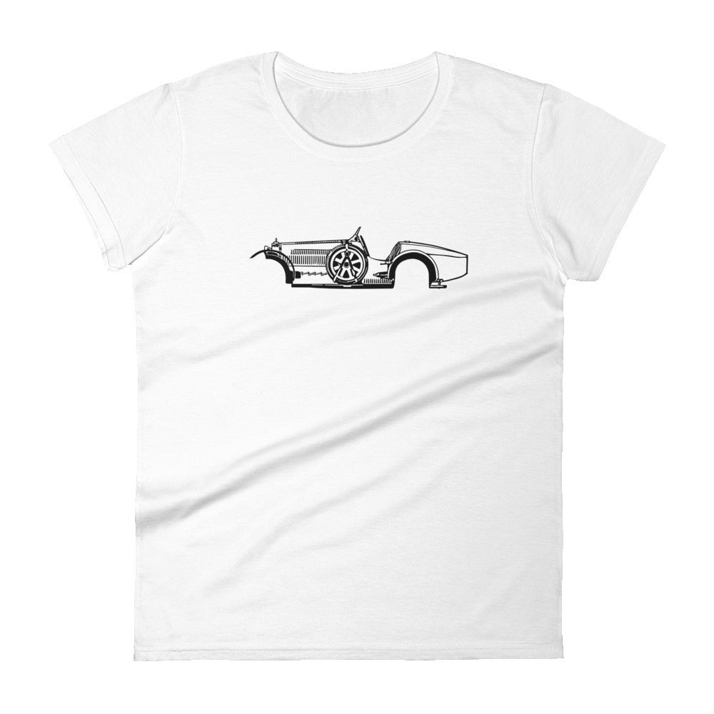 Bugatti Type 35 Women's Short Sleeve T-shirt