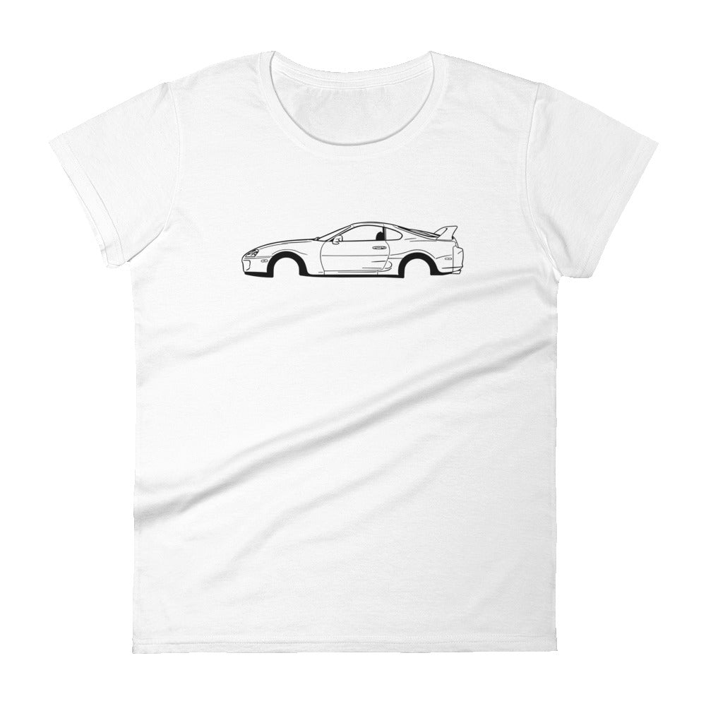 T-shirt femme Manches Courtes Toyota Supra mk4