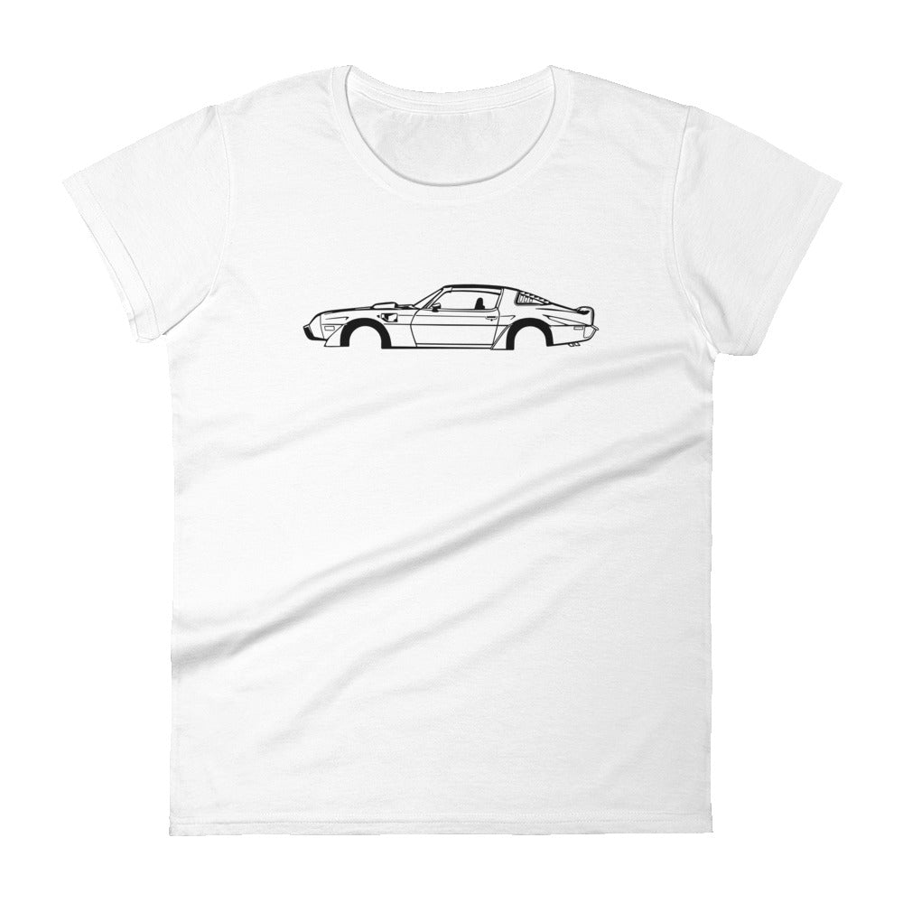 T-shirt femme Manches Courtes Pontiac Firebird mk2