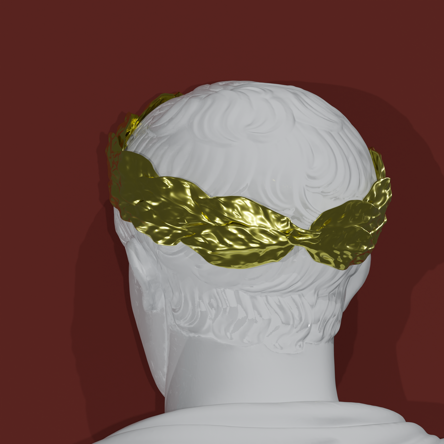 Couronne de laurier triomphale d'empereur (Fichier STL pour Impression 3D)