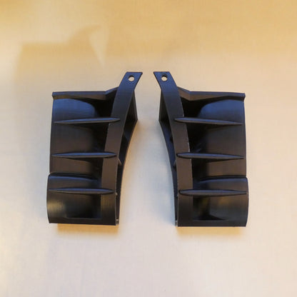 Écopes bas d'ailes avant sport pour Volkswagen Golf 2 ou Jetta 2 (STL)