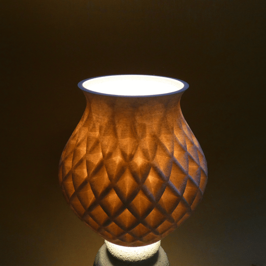 Cross checkered lampshade (STL)