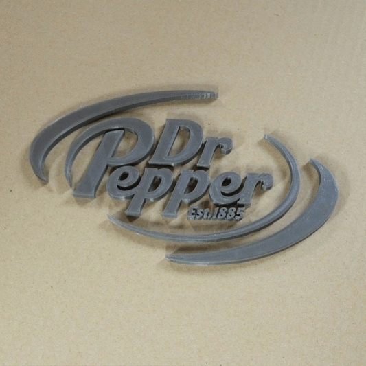 Dr Pepper Logo (STL)