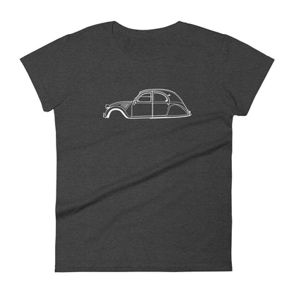 T-shirt femme Manches Courtes Citroën 2CV