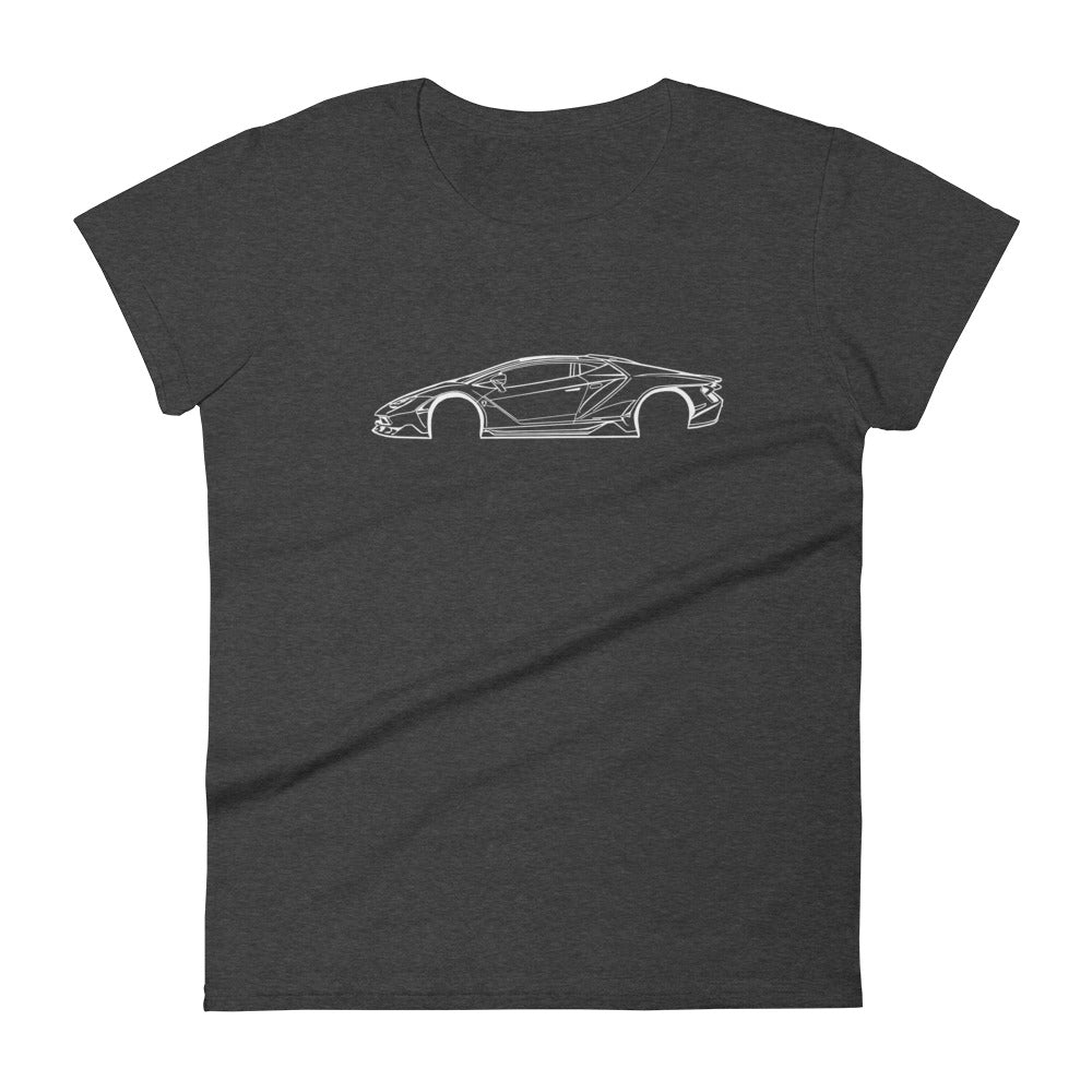 Lamborghini Centenario Women's Short Sleeve T-shirt