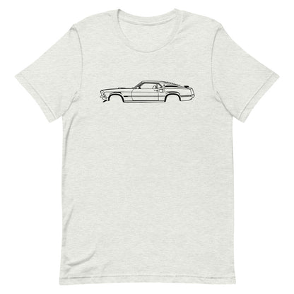 T-shirt Homme Manches Courtes Ford Mustang Mach 1 mk1
