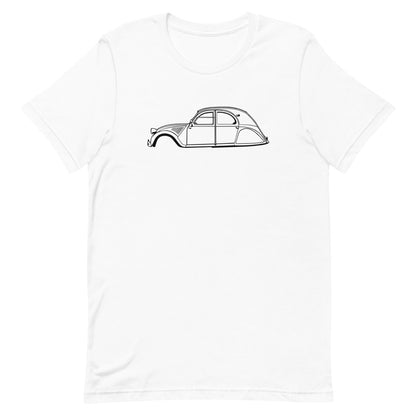 T-shirt Homme Manches Courtes Citroën 2CV