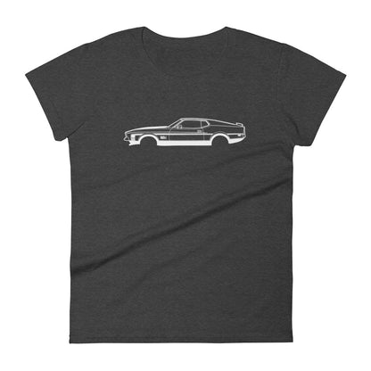 T-shirt femme Manches Courtes Ford Mustang Mach 1 mk2
