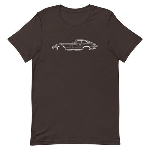 T-shirt Homme Manches Courtes Jaguar Type E serie 1
