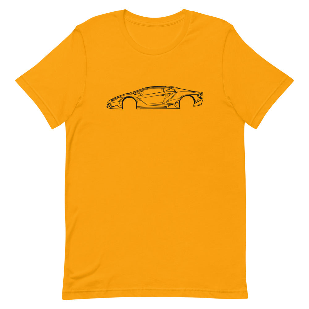 Lamborghini Centenario Men's Short Sleeve T-Shirt
