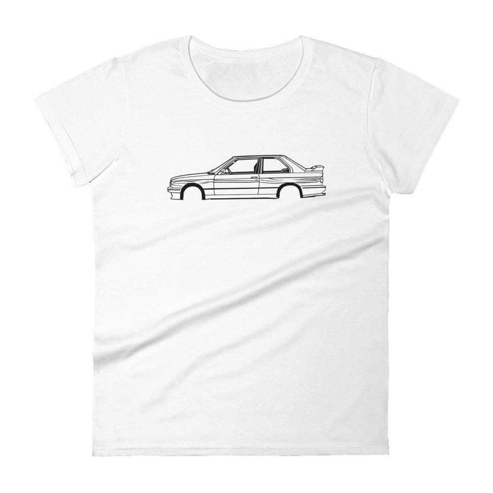 T-shirt femme Manches Courtes BMW E30