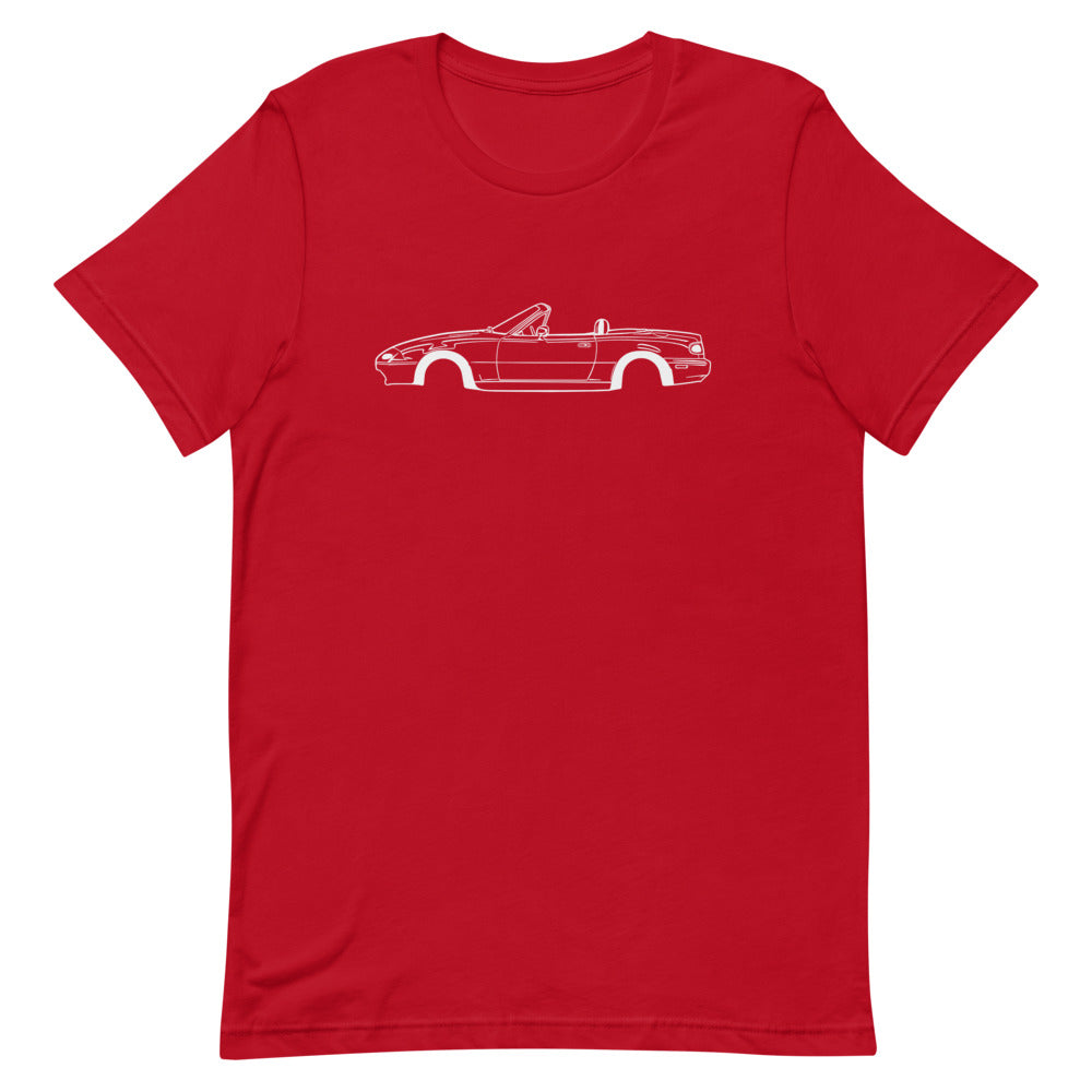 T-shirt Homme Manches Courtes Mazda MX5 na