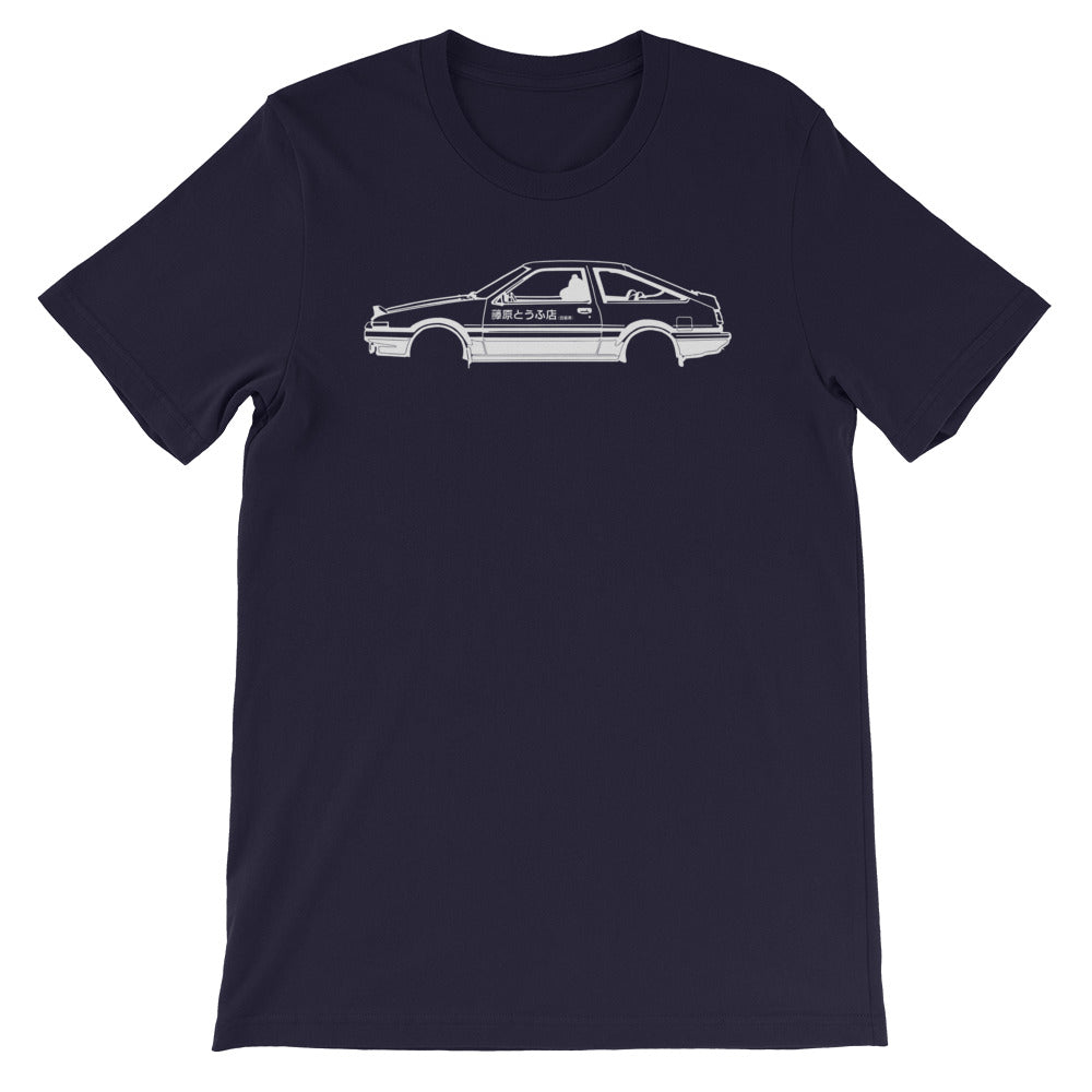 T-shirt Homme Manches Courtes Toyota AE86