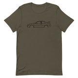 T-shirt Homme Manches Courtes Subaru Impreza mk1