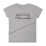 T-shirt femme Manches Courtes Volkswagen Combi T1